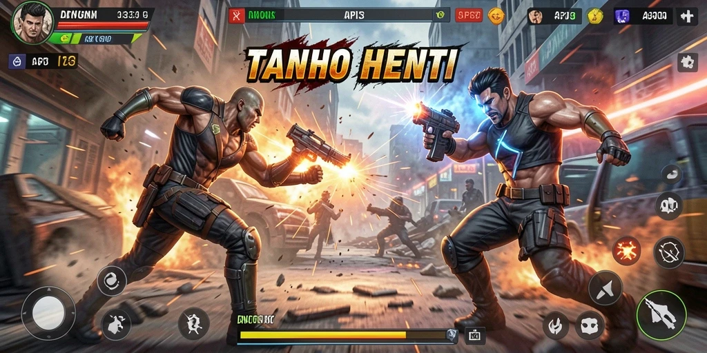 Screenshot gameplay API33 menampilkan aksi seru dan grafis yang ciamik.