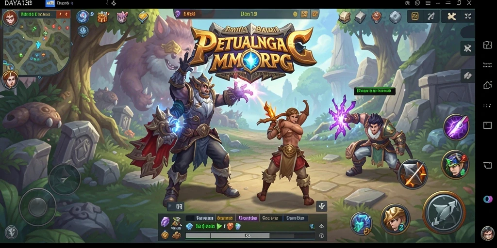 Tampilan utama game DAYA138 dengan gameplay yang seru dan interaktif.