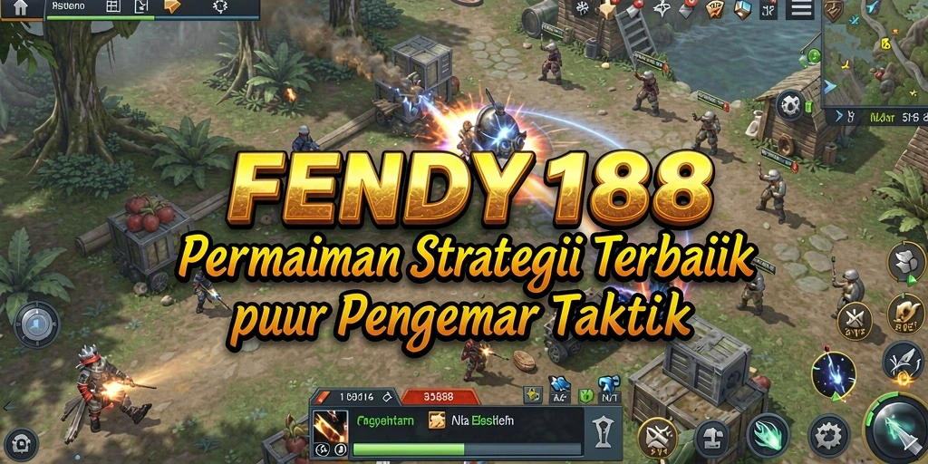 Screenshot utama FENDY188 menampilkan aksi strategi yang intens.