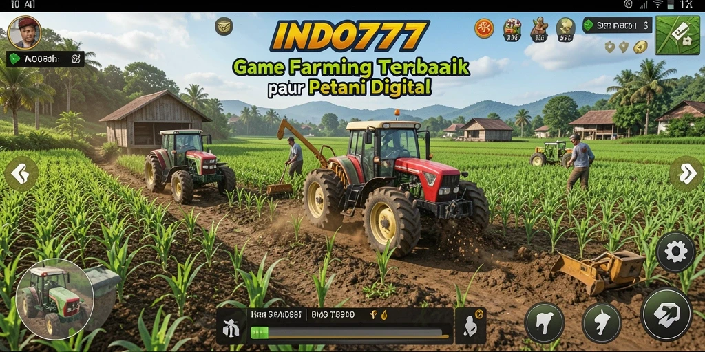 Gameplay menarik saat mengelola kebun dan ternak dalam INDO777.