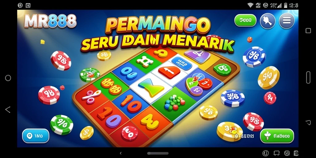 Tampilan gameplay seru dan interaktif dalam permainan Bingo.