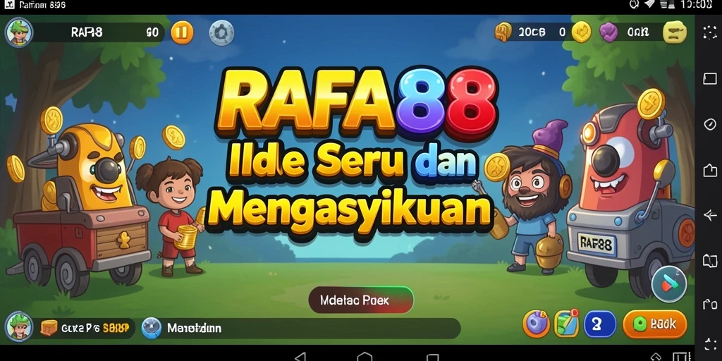 Tampilan gameplay seru dan mengasyikkan dari RAFA88.