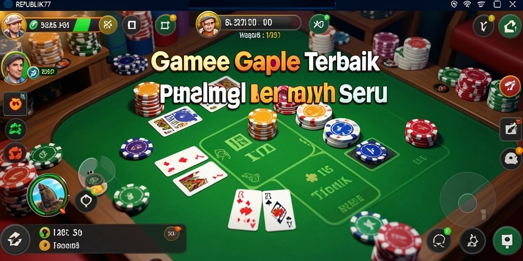 Tampilan gameplay seru dan menarik dalam REPUBLIK77.