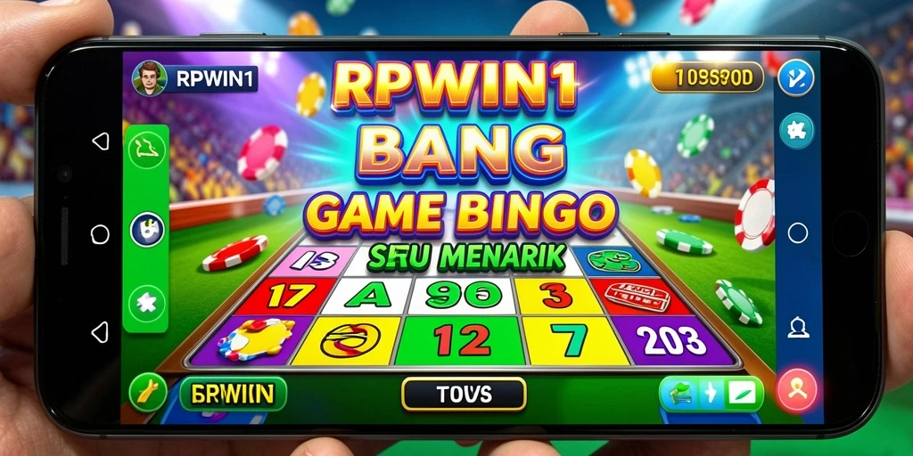 Tampilan gameplay RPWIN1 yang menarik dan interaktif dalam permainan Bingo.