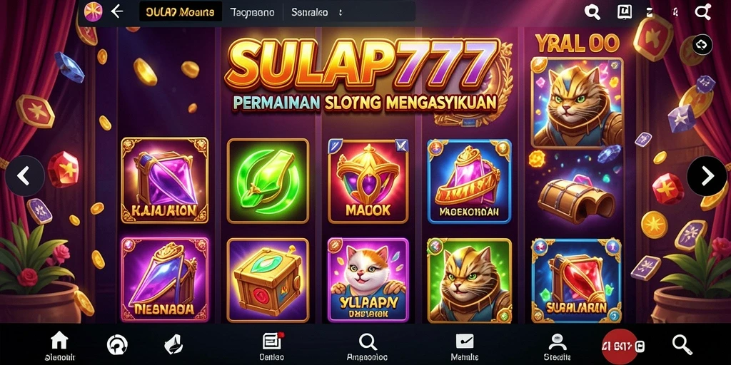 Screenshot gameplay SULAP777 yang menunjukkan serunya permainan Slot.
