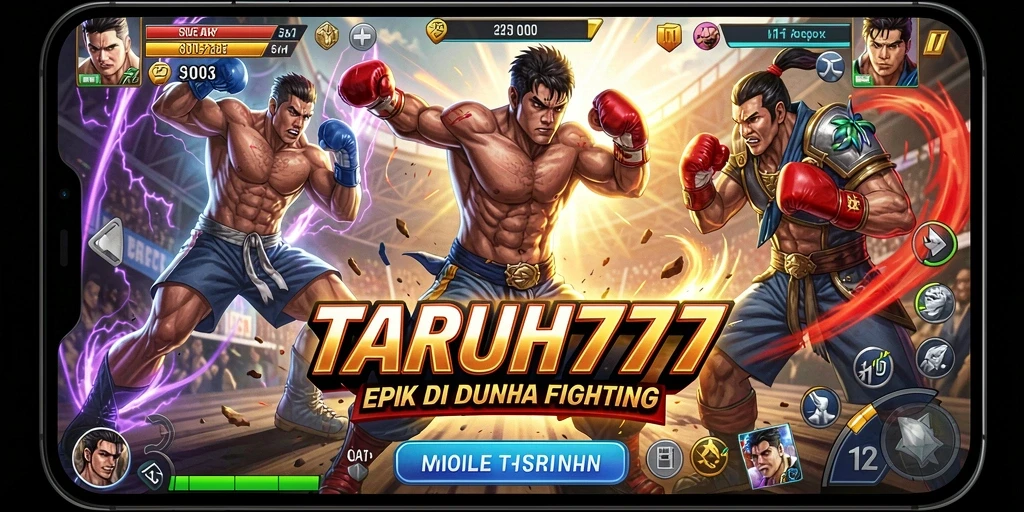 Gameplay TARUH777 yang seru dan mendebarkan dalam pertarungan Fighting.