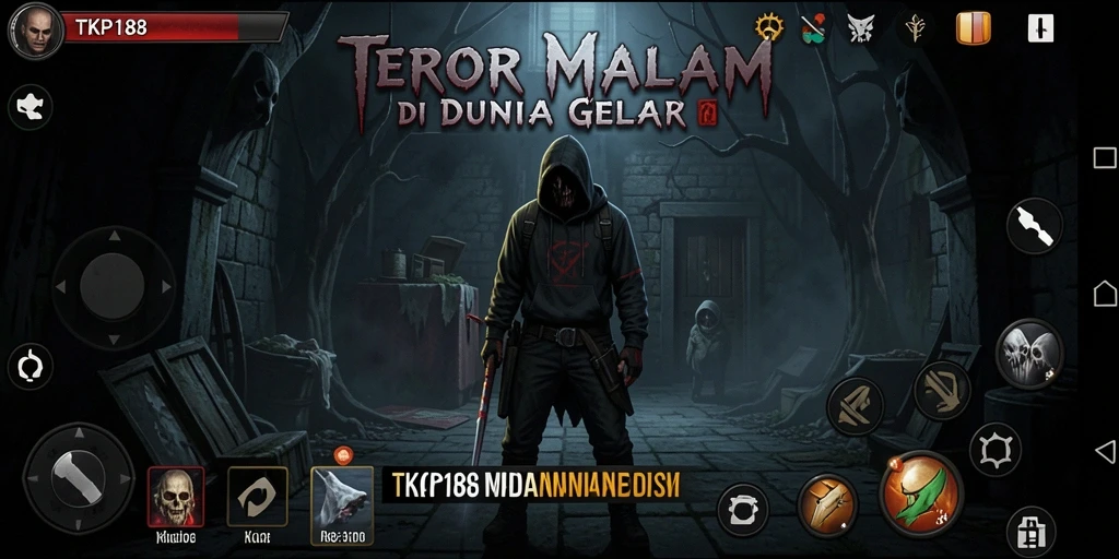 Screenshot TKP188 menampilkan suasana menyeramkan dengan gameplay menegangkan.