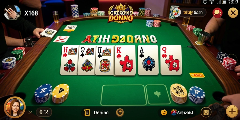 Tampilan gameplay X168 saat beraksi dengan teman-teman.